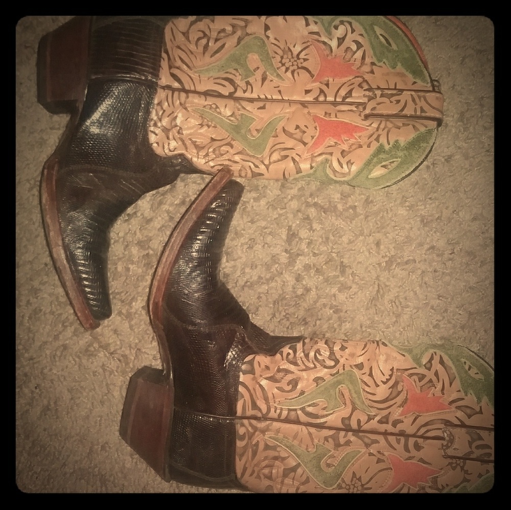 Frye cowboy boots